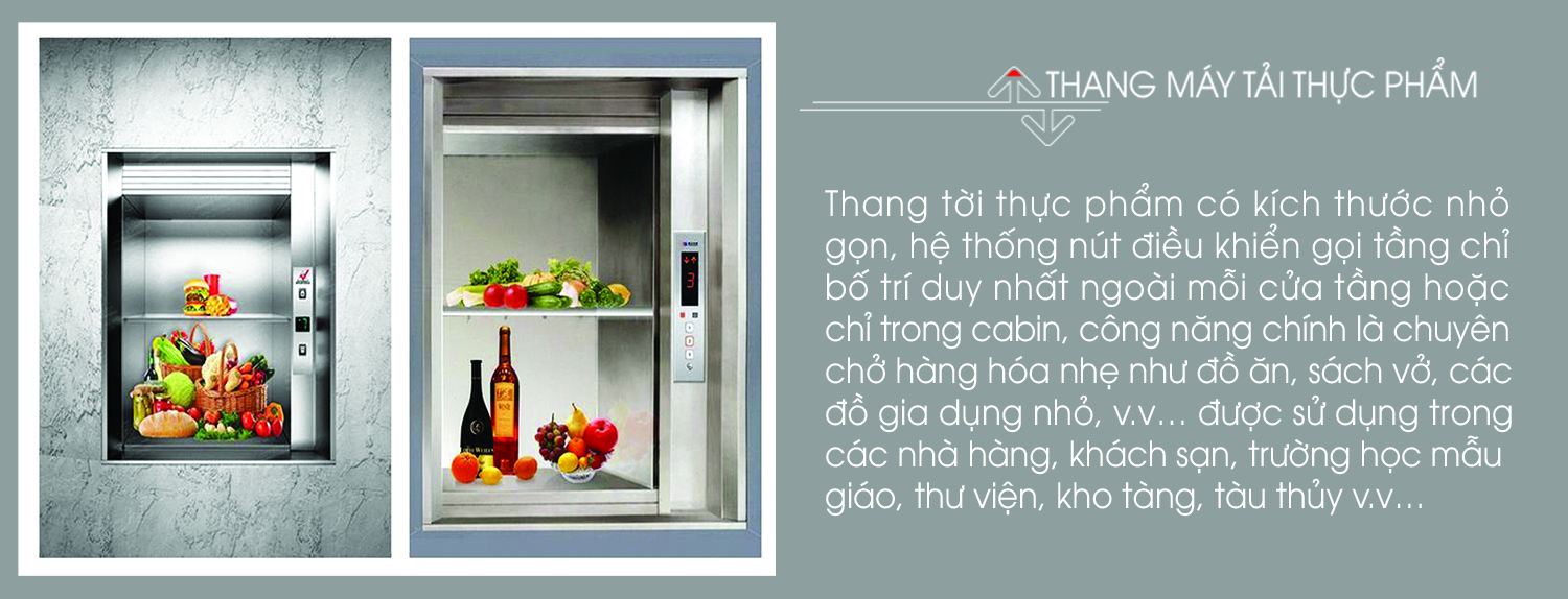 THANG MÁY TẢI THỰC PHẨM